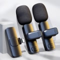 Miniatyrbillede 7 af 10: Trådløs Lavalier Mikrofon Mini Mic TYPEC 1TO2 TYPEC 1TO2 TypeC 1to2