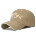 Basebollkepsar med broderade bokstäver Snapback-hattar BEIGE beige