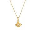 Miniatyrbillede 4 af 4: Hollow Out Small Planet Pendant Titaniumr Halskæder Pendant gold