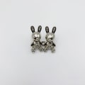 Miniatyrbillede 1 af 10: Stram taljeknap Justerbar taljeclip SILVER LARGE Silver Large