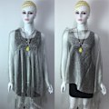 Miniatyrbillede 6 af 10: Hul kvast sjal Temperament Cardigan GULD Gold