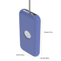 Miniatyrbillede 4 af 10: Batteriholder Bærehylster HVID White