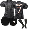 23-24 Paris Saint-Germain Barn Bortetrøye Nr. 7 Mbappe 24