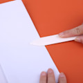 Miniatyrbild 4 av 6: Bone Folder Tool Plast Bone Folder Paper Crafts