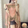 Miniatyrbilde 5 av 10: Beach Shawl Chiffon Bluse GRØNN Green