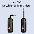 Miniatyrbillede 2 af 10: Audio Receiver Sender Trådløs Adapter Bilhøjttalere