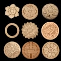 Miniatyrbilde 9 av 10: Treskårne håndverk Trefigurer Håndverk 7X0,5CM4 4 7x0.5cm4