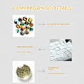 Miniatyrbilde 10 av 10: 20 stk/10 par Eyes Crafts Eyes Puppet Crystal Eyes 8MMSTYLE 8mmStyle random