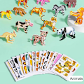 Miniatyrbilde 1 av 10: 25stk Insekt-puslespillblokker DYR DYR Animals