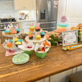 Pikkukuva 3 / 7: 10 kpl Easter Bunny Ears Cupcake Toppers 1 1 1