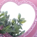 Miniatyrbilde 5 av 8: Desktop Makeup Mirror Nordic Style Mirror BEIGE HEART HEART Beige Heart-Heart