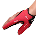 Miniatyrbillede 2 af 10: Fiskehandsker 2 Fingre Protector SORT VENSTRE VENSTRE Black Left-Left