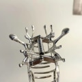 Miniatyrbillede 5 af 10: Geometriske kloclips Haj-hårclips 3 3 3