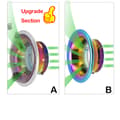 Miniatyrbillede 8 af 9: Luftfilter Luftfilterkop TITANIUM Titanium