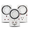Miniatyrbillede 4 af 7: Mekanisk Smart Timer Switch Programmerbar Elektronisk Timing EU EU Plug