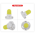 Miniatyrbillede 7 af 7: Led Dashboard Lys Bil Instrument Pære GUL yellow