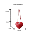 Miniatyrbilde 2 av 10: Heart Shape Bag Love Heart Bag BRUN brown