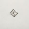 Miniatyrbild 5 av 5: Single Prong Leather Prong Leather Spänne Square Center Bar