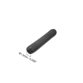 Miniatyrbillede 2 af 9: 100 stk Gummi endehætter Rund skruetrådbeskytter SORT 100 STK black 100pcs