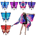 Miniatyrbilde 4 av 10: Butterfly Cape Butterfly Wings sjal 2 2 2