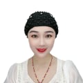 Miniatyrbild 1 av 10: Baotou Hat Muslim Cap SVART Black