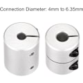 Miniatyrbillede 2 af 8: 2 stk. Joint Motor Connector Clamp-On koblinger 8MM X 4MM 8MM X 8mm x 4mm