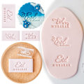Miniatyrbillede 8 af 10: Eid Fondant Biscuitforme Bogstaver Prægning Cookie Stemplet QA1226