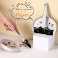 Pikkukuva 6 / 10: Small Broom Desktop Dustpan GLASSES LASIT Glasses