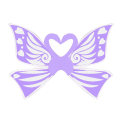 Miniatyrbillede 9 af 10: Butterfly Fairy Wings Princess Angel Wing LILLA Purple