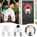 Miniatyrbillede 5 af 10: Påskeharekranssæt Bunny Butt Wreath Attachment STIL 3 Style 3