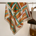 Miniatyrbild 10 av 10: 68x68cm Silk Scarf Strandsjal 4 4 4