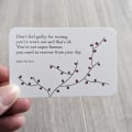 Miniatyrbild 3 av 5: Mamma Pocket Card Pack Samling av lugnande ord Mors dag