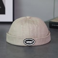 Miniatyrbillede 5 af 10: Baby Brimless Hat Hip Hop Caps SORT Black