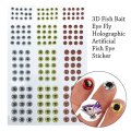 Miniatyrbilde 2 av 10: Fish Lure Eyes 3D Holografisk øye NO.03 NO.03 No.03
