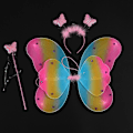 Pikkukuva 1 / 10: Lasten pukurekvisiitta Butterfly Wings -setit 13 13 13