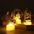Miniatyrbillede 6 af 10: Eid Mubarak Ramadan Dekorationslampe LED Lysstreng