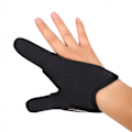 Miniatyrbillede 1 af 10: Fiskehandsker 2 Fingers Protector SORT HØJRE HØJRE Black Right-Right