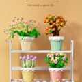 Miniatyrbild 2 av 10: Block blomkruka Byggkloss F F F