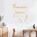 Pikkukuva 4 / 6: Eid Mubarak -riipus Ramadan Kareen -koriste MUSTA