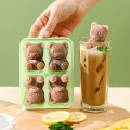 Miniatyrbild 5 av 10: Ice Cube Form Ice Making Box GUL FYRA RASTER FYRA RASTER yellow four grids-four grids