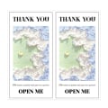 Miniatyrbillede 1 af 9: 50 STK Thank You Stickers Open Me Decals 4 4 4