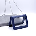 Miniatyrbillede 6 af 10: Kortholder i ægte læder. Bank Business Work Card Holder 01