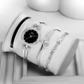 Miniatyrbillede 4 af 10: Kvinder ser Quartz armbåndsur 2 2