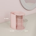 Miniatyrbillede 1 af 10: Powder Puff Opbevaringsboks Kosmetisk Bomuld Opbevaring PINK 2-LAG Pink 2-layer-2-layer