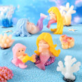 Miniatyrbild 6 av 10: Sjöjungfrufigurer Tecknad prinsessstaty 3 3 3