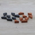 Miniatyrbillede 2 af 10: 5/10/50/70 stk. Sandbord Mursten Simulation Mursten 4 4 4