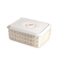 Miniatyrbilde 1 av 10: Oppbevaringsboks Dumpling Box HVIT 3 LAG 3 LAG White 3 Layers-3 Layers