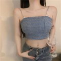 Miniatyrbilde 7 av 10: Camisole Crop Top KHAKI Khaki