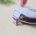 Miniatyrbillede 3 af 8: Møntpung nøglering tegnebog LYSEBLÅ KAT KAT light blue cat-cat