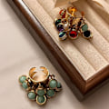 Pikkukuva 5 / 10: Fringe Open Ring Moniriippuvainen sormus MULTICOLOR multicolor